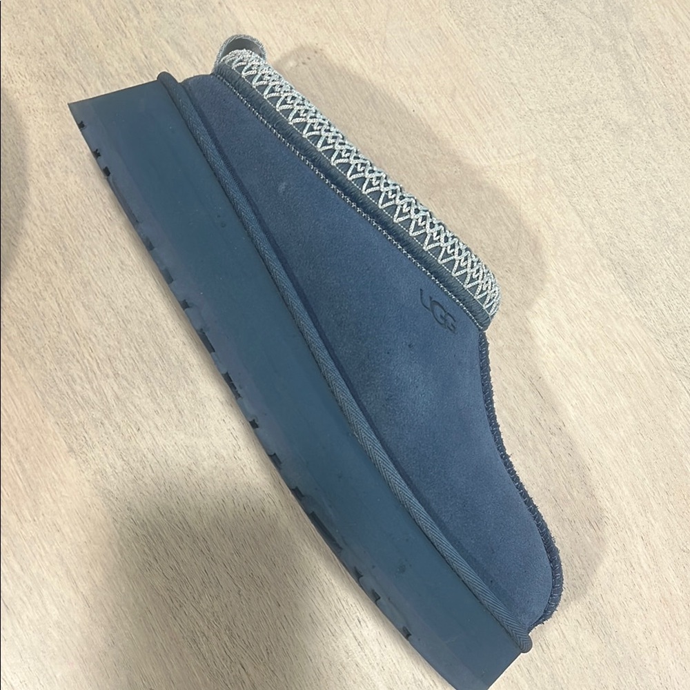 UGG Tazz Platform Slippers in Desert Blue - Picture 7 of 9